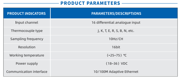 Thermocouple acquisition instrument