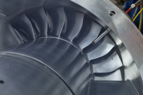 Blade Grid Wind Tunnel Test