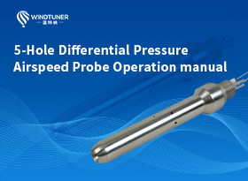 5-Hole Differential Pressure Airspeed Probe