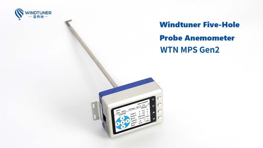 Windtuner Five-Hole Probe Anemometer