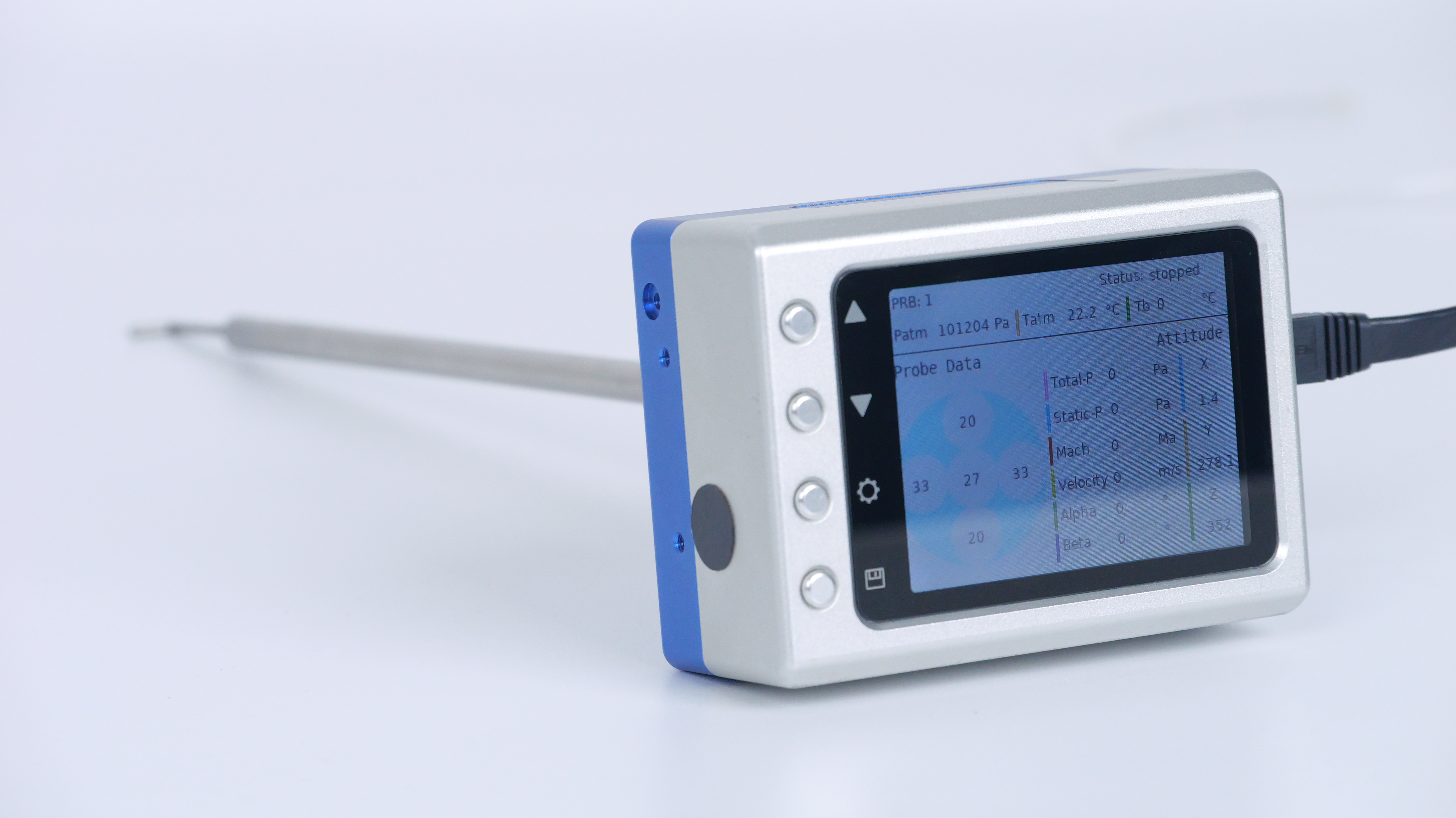 Five-Hole Probe Anemometer